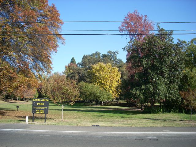 Santa Anita park sign